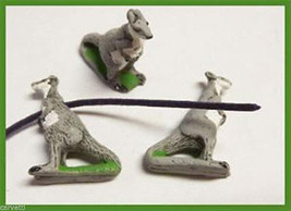 Peruvian Ceramic Kangaroo Pendant Focal Bead (1) Hand Painted - $49.76 MXN