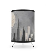 Gray City Skyline Art Tripod Table Lamp USCA Plug - $1,863.07 MXN