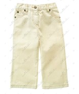 Janie and Jack Orchard Harvest Cream denim Jean Pants 4T EUC - $12.16