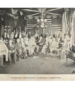 Democrat Campaign Committee 1900 Print New Declaration History Struggle ... - $41.12 CAD