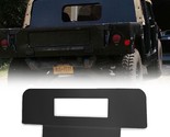 Basic Rear &quot;Iron&quot; Curtain For Soft or Hard Top- fits Humvee 4-Man, Black - £795.21 GBP