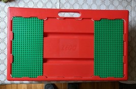 Vintage 1998 Red Lego Lap Table Storage Trays Sliding 30341-001 - $21.28