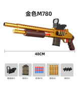 Soft Bullet Toy Gun Toy Shotgun Shell Ejecting Sliding Loading Toy Guns for - $261.15 MXN
