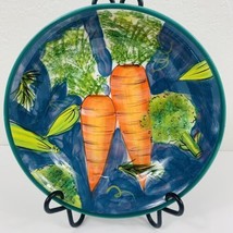 Linda Montgomery 9.5&quot; Bowl Provence Certified International 2 Carrots Br... - $27.71
