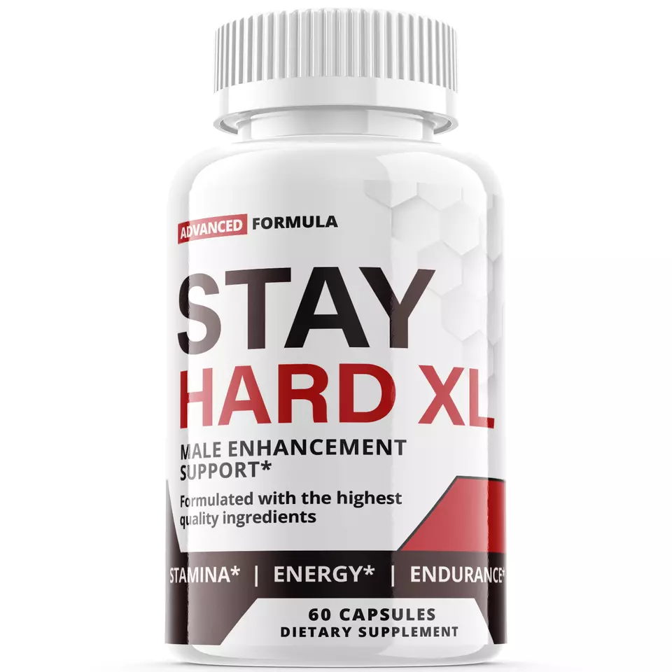 Stay Hard XL - Male Virility - 1 Bottle - 60 Capsules - $49.99