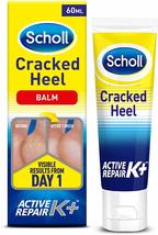 Scholl Cracked Heel Repair Cream Active Repair K+ Visible Results In 3 Days 60ml - £14.45 GBP