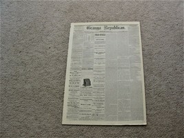 Geauga Republican, Wednesday, August 17, 1881- Chardon, Ohio Newspaper. - £14.96 GBP