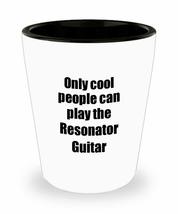 Resonator Guitar Player Shot Glass Musician Funny Gift Idea For Liquor Lover Alc - £10.26 GBP