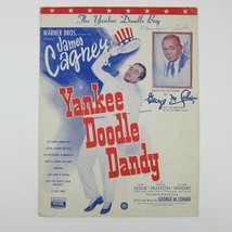 Sheet Music Yankee Doodle Dandy Film James Cagney George Cohan Vintage 1931 - £11.96 GBP