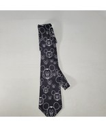 Mickey Mouse Black and White Necktie by Tie Works Co Vintage - $9.95