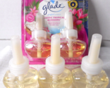 Glade Plug-In Refills 2 Exotic Tropical Blossoms In Pkg &amp; 3 Unknown Scen... - $10.88