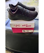 Ryka Womens Black Size 6 Wide Bungee Sneakers  - $107.18 CAD