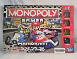 NEW: Monopoly Gamer Edition Super Mario Kart Nintendo Board Game : FREE SHIPPING - £33.22 GBP
