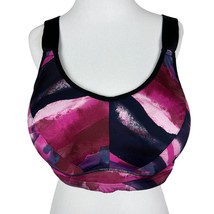 LIVI Active High-Impact Wicking Underwire Sport Bra Womens 42DD Pink Purple - £23.47 GBP