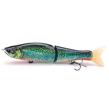 TREHOOK Sin Minnow Fishing Lure 148mm 38g Jointed Bait  Swimbait Wobblers For Pi - £67.75 GBP