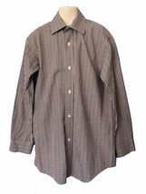 Joseph Abboud Plaid Shirt, Long Sleeves, Button Down Front, Size 10 - £7.80 GBP