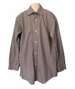 Joseph Abboud Plaid Shirt, Long Sleeves, Button Down Front, Size 10 - $187.78 MXN