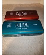 2 Vintage Pall Mall Cigarette Collectable Tins - $24.75