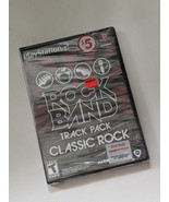 Rock Band Track Pack Classic Rock Sony PlayStation 2 PS2 NUOVO - $36.43 CAD