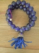 Large Glass Beaded Memory Bracelets - £19.75 GBP