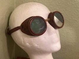 Vintage Welding Goggles Steam Punk Style Well Worn - £10.76 GBP