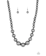 Paparazzi Living Up To Reputation Black Necklace - New - £3.52 GBP