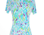 NWT Ladies IBKUL Tillie Jade Lavender Short Sleeve Mock Golf Shirt - S M L - £51.10 GBP