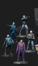 35mm Resin Superhero Model Kit Criminals Joker Crew Unpainted - £23.96 GBP