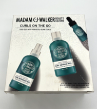 Madam Cj Walker Coconut &amp; Moringa Oil Curls On The Go Kit ~ New Milk, Mist &amp; Oil - £22.62 GBP