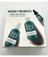 Madam CJ Walker Coconut &amp; Moringa Oil CURLS ON THE GO KIT ~ NEW Milk, Mi... - £22.29 GBP
