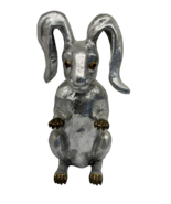 Vintage 1986 Arthur Court Bunny Rabbit Wine Bottle Holder Decanter Ice B... - €509,16 EUR