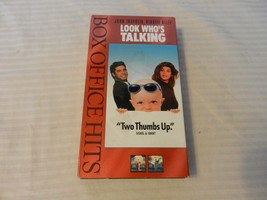 Look Who&#39;s Talking (VHS, 1998, Closed Captioned Box Office Hits Edition) - £7.19 GBP