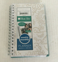 Blue sky weekly/monthly planner for Jan 2014 - Dec 2014 movie photo prop  - $365.13 MXN