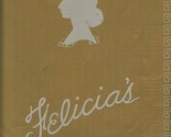 Felicia&#39;s Restaurant Menu Richmond Street Boston Massachusetts 1960&#39;s - £61.72 GBP