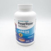 PreserVision AREDS Eye Vitamin &amp; Mineral Supplement, 240 Tablets Exp 7/24 - $24.00