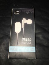 Altec Earbuds Mzx356-Wht White - $22.65