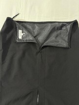 Calvin Klein Women's Black Rear Zip &Slit Pull-On Skirt Measured Waist 34" image 9