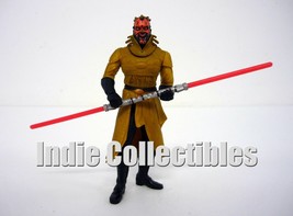 Star Wars Darth Maul Power of the Jedi Action Figure Sith POTJ Complete C9+ 2001 - £7.02 GBP