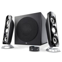 Cyber Acoustics CA-3908 2.1 Stereo Speaker System with 6.5&quot; Subwoofer and Contro - £120.05 GBP