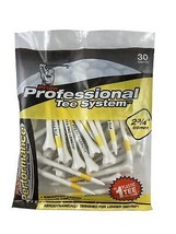 Pride Performance Professional Tee System Plastic Golf Tees (30 Count) , Yellow, - $22.26