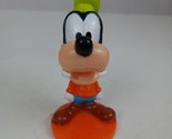 Vintage Disney Goofy Nodder Bobble Head Toy 3&quot; Kellog&#39;s Toy Works - £4.59 GBP