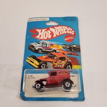 Hot Wheels A-OK No. 2016 Red Diecast Car Hong Kong MOC Sealed Vtg Carded - $33.85