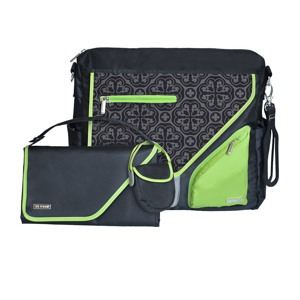 JJ Cole Metra Diaper Bag, Midnight Clover - $39.95