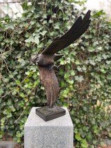 Flying Owl - Elegant Indoor &amp; outdoor spaces-Bronze Sculpture. 35x24x48c... - $815.66 CAD