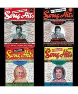 Song Hits Lyric Magazines Lot of 4 1949 - 52 Mickey Rooney Jane Wyman Vi... - £10.37 GBP