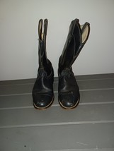 Laredo 6918 Blue Leather Roper Western Boots Size 7 M - $30.00