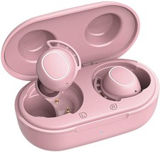 Wireless Earbuds, Mpow M30 Bluetooth Headphones in-Ear, Deep Bass Sound,  Pink - £58.07 GBP