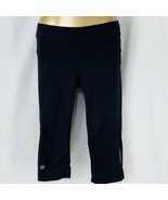 Athleta Bare To Run Crop Knicker Capri Athletic Yoga Black Womens Size S - $23.38 CAD