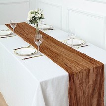Taupe 10 Ft Cheesecloth Extra Long Table Runner Cotton Wedding Events Linens Gif - £12.99 GBP