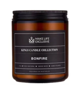Scented Candles for Men | Bonfire Mahogany Teakwood Candles Scented | Wo... - $33.94 CAD